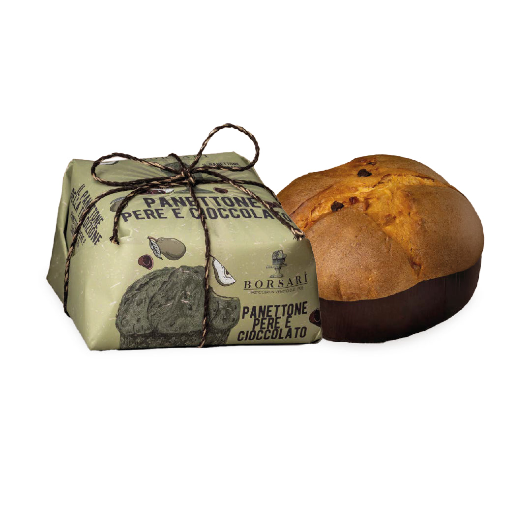 Panettone Pere e Cioccolato BORSARI